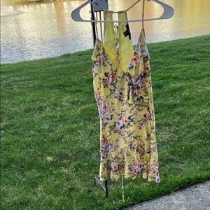 Forever 21 Yellow Floral Dress
